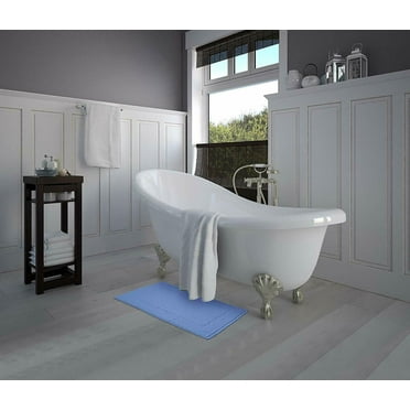 RT Designers Collection Echo Perfect Reversible Cotton Bath Mat 17x24"
